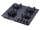 Euro Cooker Hob 4 Burner Magic Tempered Glass JZG54002B