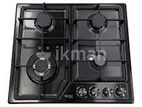 Euro Cooker Hob 4 Burner Stainless Steel JZS54011 - 32133