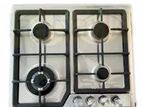 Euro Cooker Hob 4 Burner Stainless Steel JZS54011