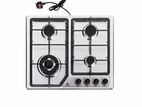 Euro Cooker Hob 4 Burner Stainless Steel JZS54011
