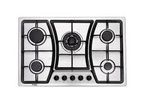 Euro Cooker Hob 5 Burner Stainless Steel