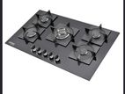 Euro Cooker Hob 5 Burner Tempered Glass JZG95001C 49163