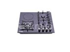 Euro Cooker Hob Square 3 Gas Burner + 1 Infrared Glass EUCTG60BK