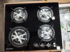 Euro Cooker Hobs 4 Burner - Glass Top JY-G4006