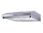 Euro Cooker Hood 60CM Cassette Dual Motor & Charcoal Filter - Stainless