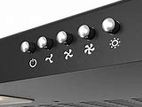 Euro Cooker Hood 60CM Cassette with Charcoal Filter - Black