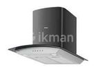 Euro Cooker Hood Chimney ARC - Black 32138
