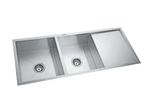 Euro Kitchen Sink Luxury Stainless Steel 100 x 48cm