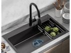 Euro Kitchen Sink Luxury Stainless Steel 60cm * 45cm