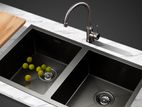 Euro Kitchen Sink Luxury Stainless Steel 820*450 mm