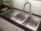 Euro Kitchen Sink Stainless Steel 100*48 (Silver)