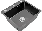 Euro Kitchen Sink Stainless Steel 50*45 (Black)