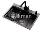 Euro Kitchen Sink Stainless Steel 60*45 (Black) - 58977