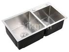 Euro Kitchen Sink Stainless Steel 78*43 (Silver)