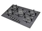 Euro (Turkey) 5 Burner Cooker Hob Tempered Glass