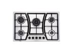 Euro (Turkey) 5 Burner Gas Cooker Hob Stainless Steel
