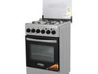 Euro (Turkey) Free standing Electric oven 3 Gas burner + 1 Hot Plate