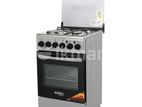 EURO (Turkey) Free standing Electric oven 3 Gas burner + 1 Hot Plate