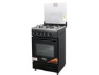 EURO (Turkey) Free Standing Gas Oven with 4 Burner EU55FS4GG-BK