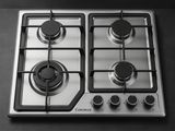 Euromax 4Burner Gas Cooker Stainless steel