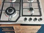 EUROMAX TURKEY 4 Burner Stainless Steel Gas Cooker Hob