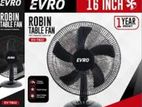 EV-TB22 EVRO 16" (ROBIN) OSC PEDESTAL TABLE FAN