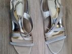 Dull Gold Colour Shoes