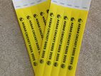 Event Entrance Wristbands Making