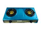 Evro 2 Burner Gas Cooker - S/S (EVGC61)