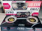 Evro Glass Top Double Burner Gas Cooker