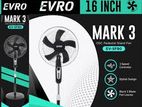 EVRO MARK3 EV-SF80 PEDESTAL STAND FAN