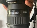 Canon Ex Sigma Lens 85mm 1.4 Dg