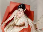 Kandyan Bridal Net Saree