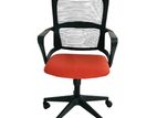 Executive Mid Back Chair-Red Of02-10