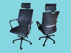 EXECUTIVE OFFICE CHAIR WITH HEAD-DRESS - EOC01 55H / 819A