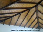 expose rafter roof/finishing roof/tmber roof