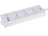 Extension cord 3 Power Soket and USB charging ports Winningstar cctv