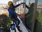 Exterior wall painting / Rope access