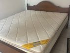 Large Double Bed with Metress