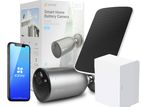 EZVIZ 2K EB3 ColorVu Smart Home CCTV camera & Solar Charging Panels
