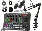 F998 BM800 Portable Sound Card Kit