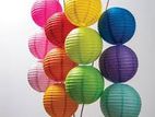 Fabric/Paper Lanterns