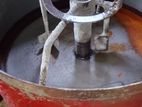 Fan mixer block stone machine