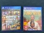 Far Cry 6 / GTA V - PlayStation 4 Games