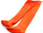 Farmers Rugged Mud Rubber Boots - Durable Orange