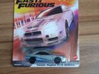 Fast and Furious Hotwheels R34 Gtr Premium