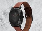 Fastrack Hype With Brown Leather Strap Watch For Unisex