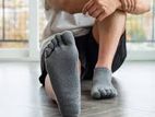 Feet Toe Half Socks Colours : Blue & Grey