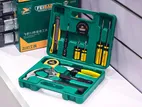Feibao 28-8012 12pcs Hand Tool Kit Box Hammer Screwdriver Spanner Pliers