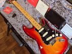 Fender American Ultra Luxe Stratocaster SSS 2024 - Plasma Red Burst